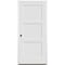 Trimlite Primed 3Panel Equal Panel Interior Shaker 20 Min Fire Rated 71/4" RH Prehung 3068134PRI843320MRH15B714 - alternate 1